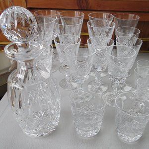 Lot of Waterford Crystal - Kenmare pattern